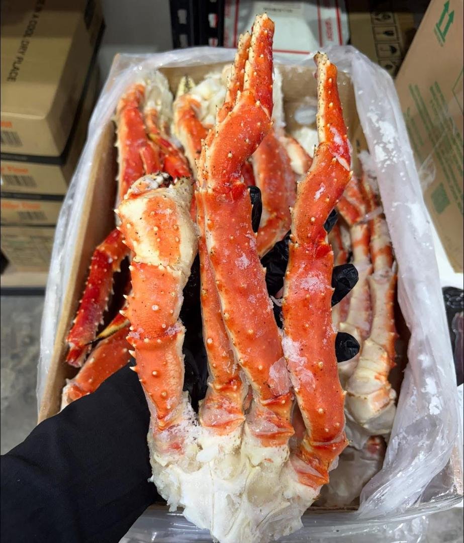frozen king crab